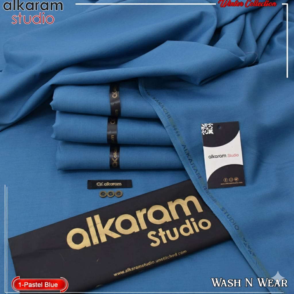 ALKARAM UNSTITCHED WINTER WASH & WEAR CODE 031
