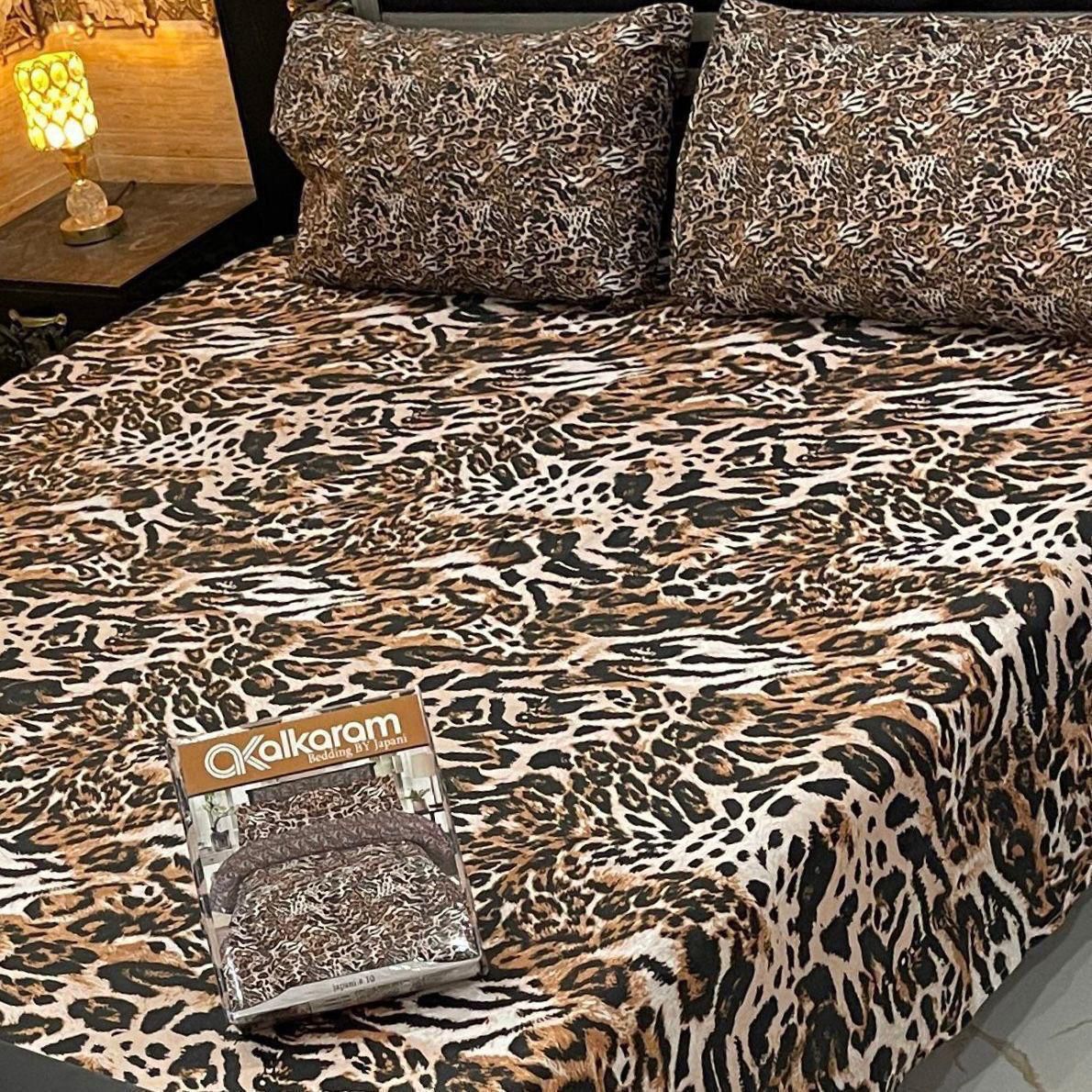 Alkaram 3pc King Size Bedsheet code 571