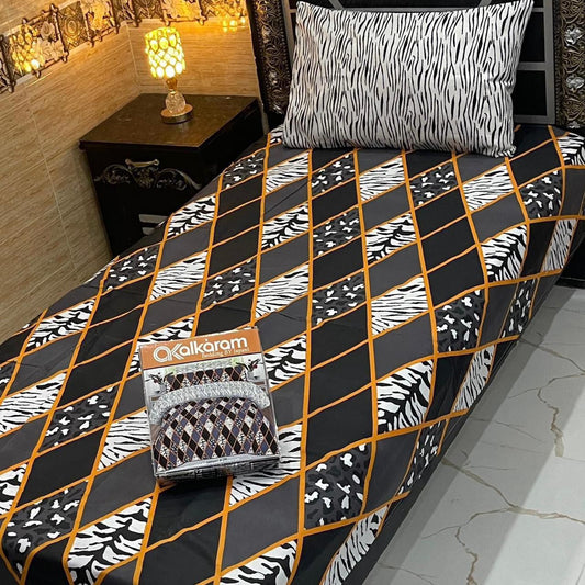 Alkaram 4pc Single Pair Bedsheet code 505