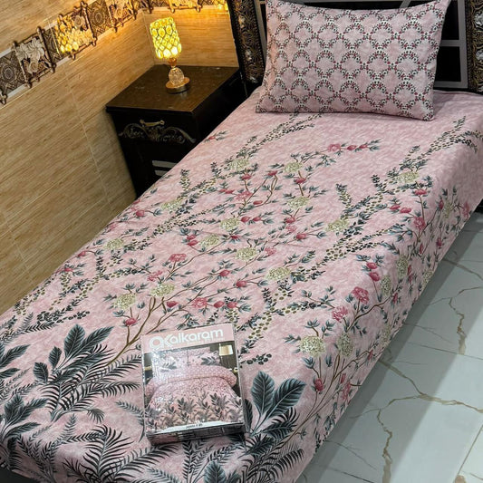 Alkaram 4pc Single Pair Bedsheet code 508