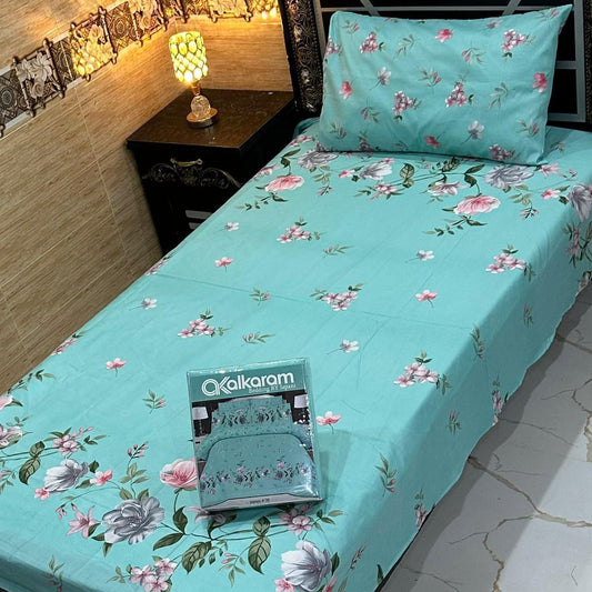 Alkaram 4pc Single Pair Bedsheet code 510