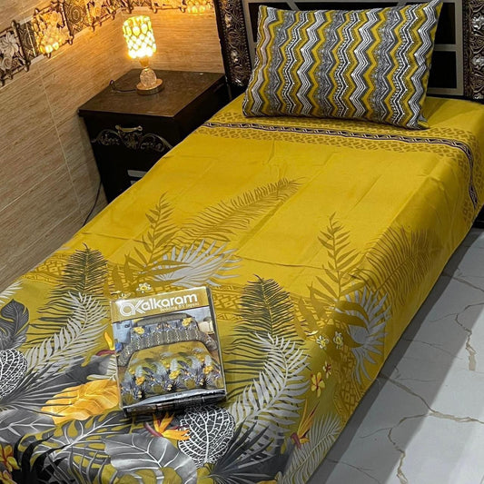 Alkaram 4pc Single Pair Bedsheet code 514