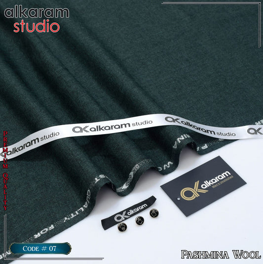 ALKARAM UNSTITCHED WINTER PASHMINA WOOL CODE 068