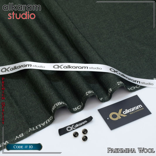 ALKARAM UNSTITCHED WINTER PASHMINA WOOL CODE 072