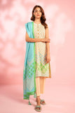 Unstitched 3-Piece Printed Lawn Suit