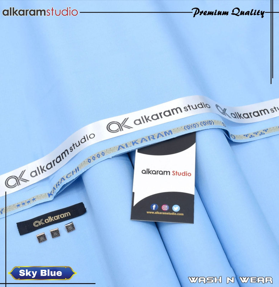 Alkaram Unstitched Four Season Wash & Wear code 727