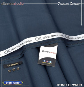 Alkaram Unstitched Four Season Wash & Wear code 726