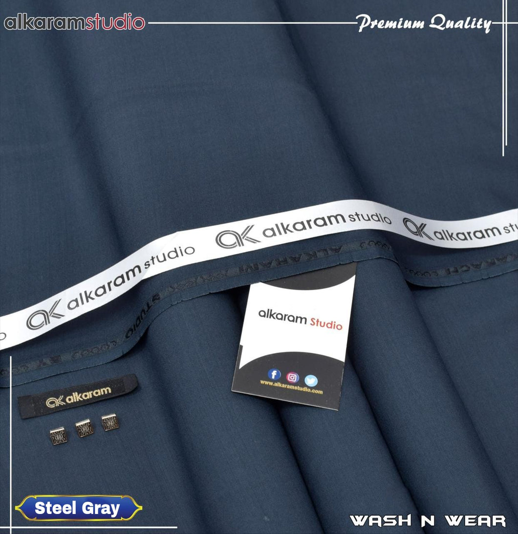 Alkaram Unstitched Four Season Wash & Wear code 726