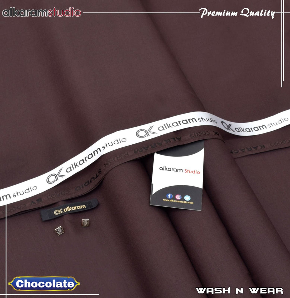 Alkaram Unstitched Four Season Wash & Wear code 721