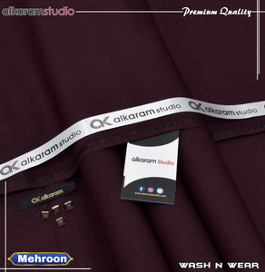 Alkaram Unstitched Four Season Wash & Wear code 723