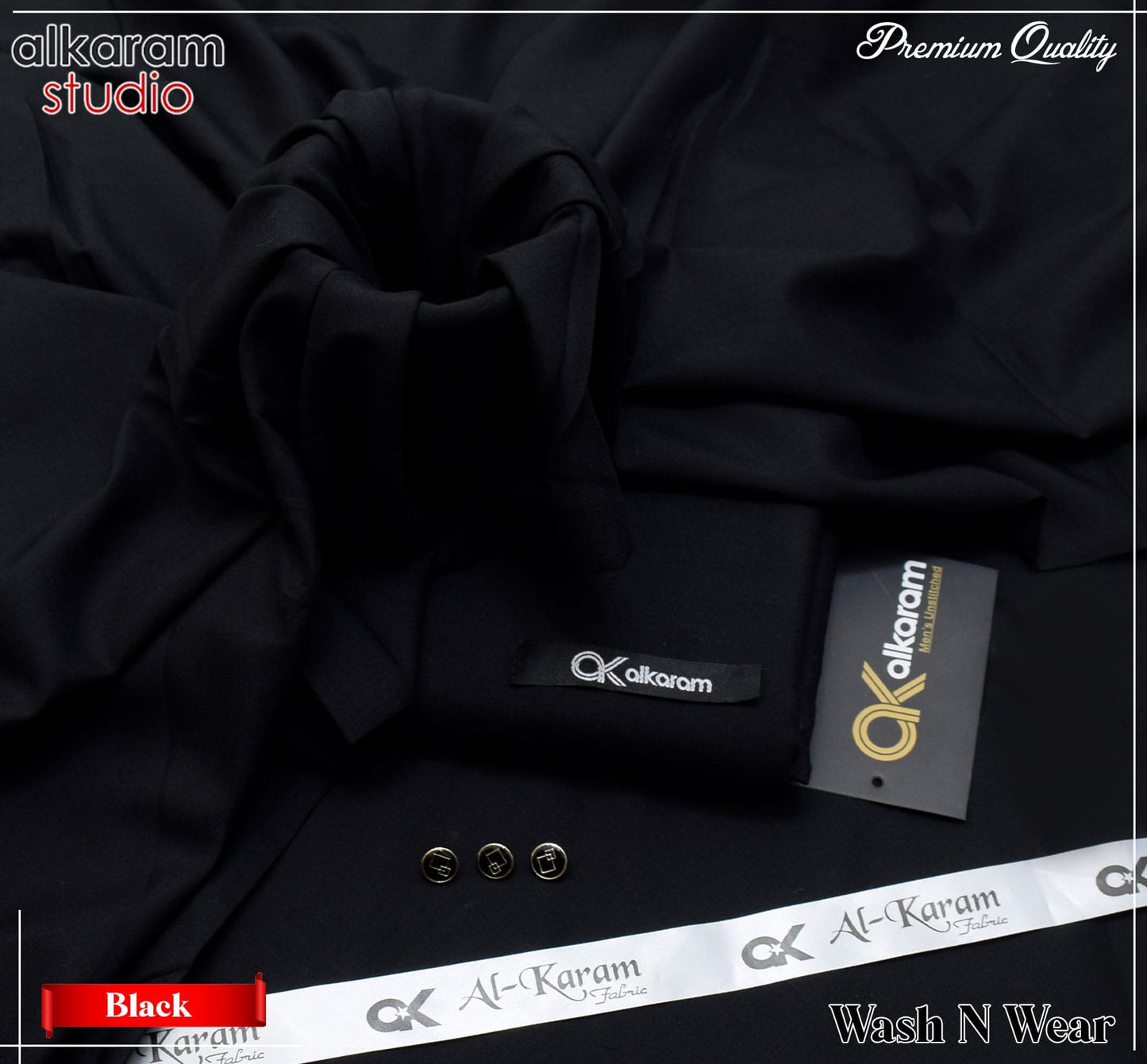 ALKARAM UNSTITCHED WINTER WASH & WEAR CODE 052