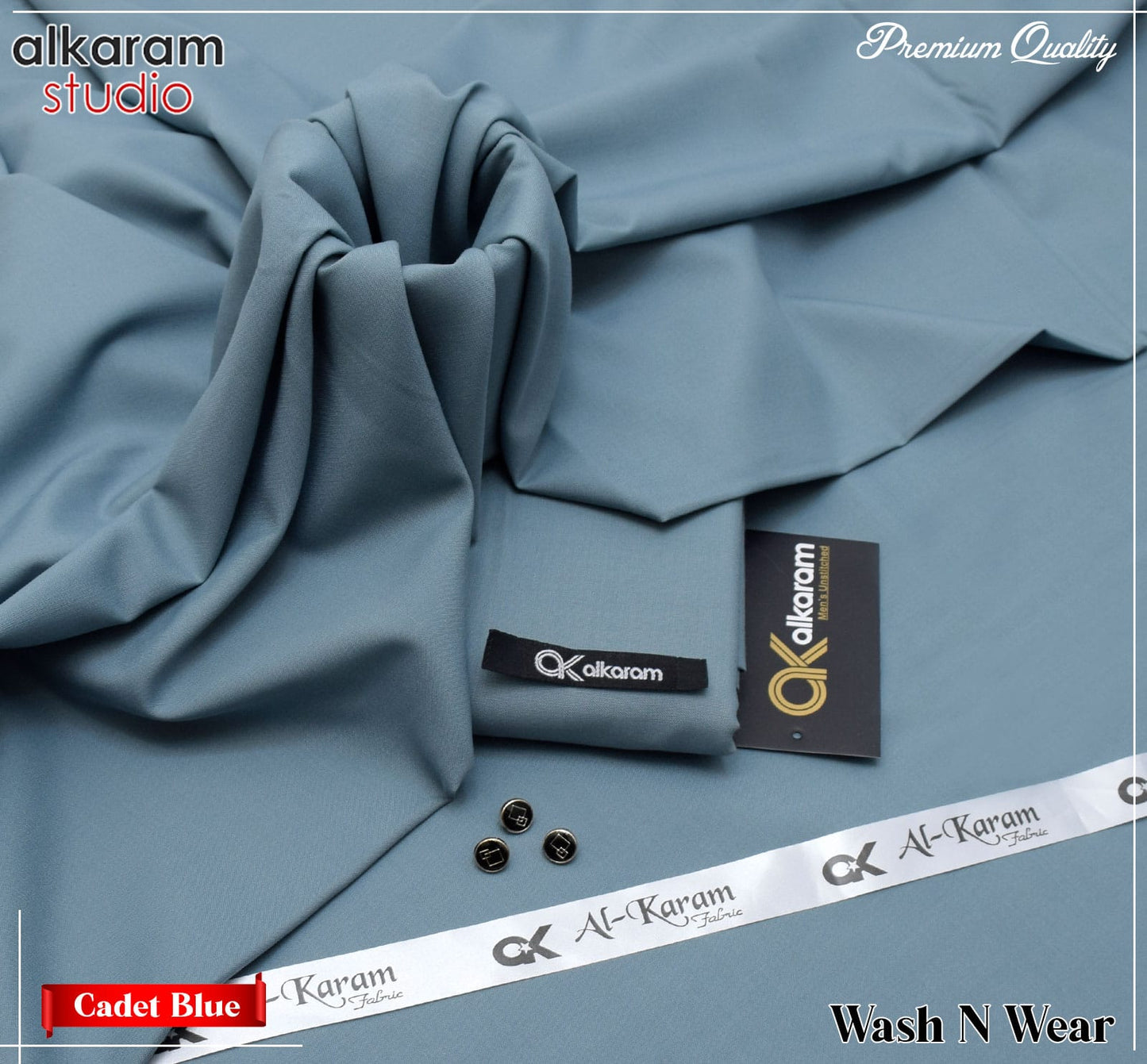 ALKARAM UNSTITCHED WINTER WASH & WEAR CODE 058