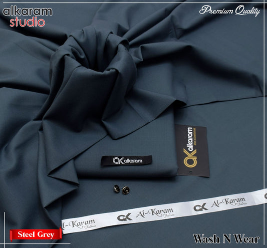 ALKARAM UNSTITCHED WINTER WASH & WEAR CODE 061