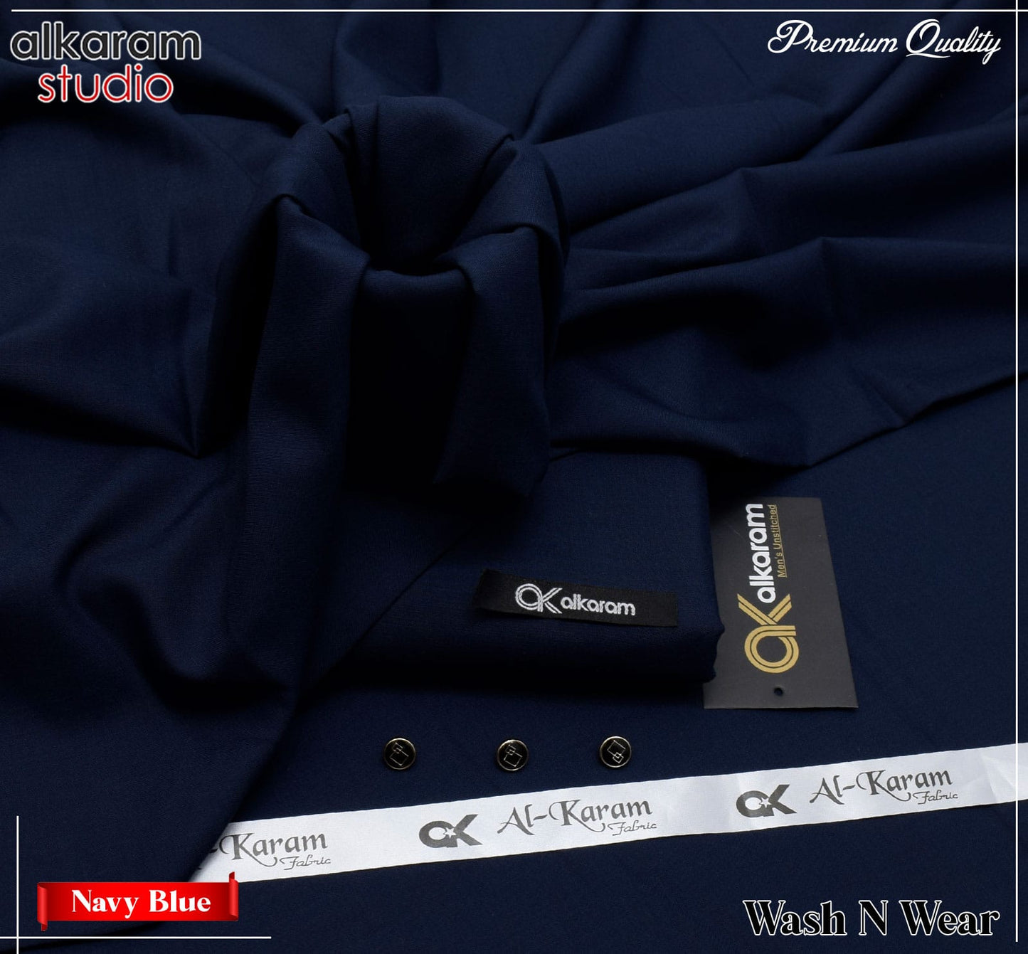 ALKARAM UNSTITCHED WINTER WASH & WEAR CODE 060